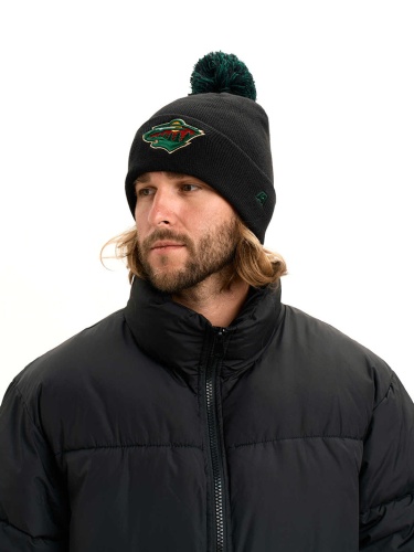 Шапка Minnesota Wild с помпоном фото 3 Шапка Minnesota Wild с помпоном фото 3